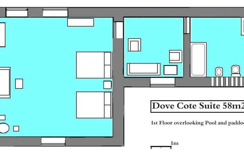 جناح غرفتين نوم, Quinta Do Scoto