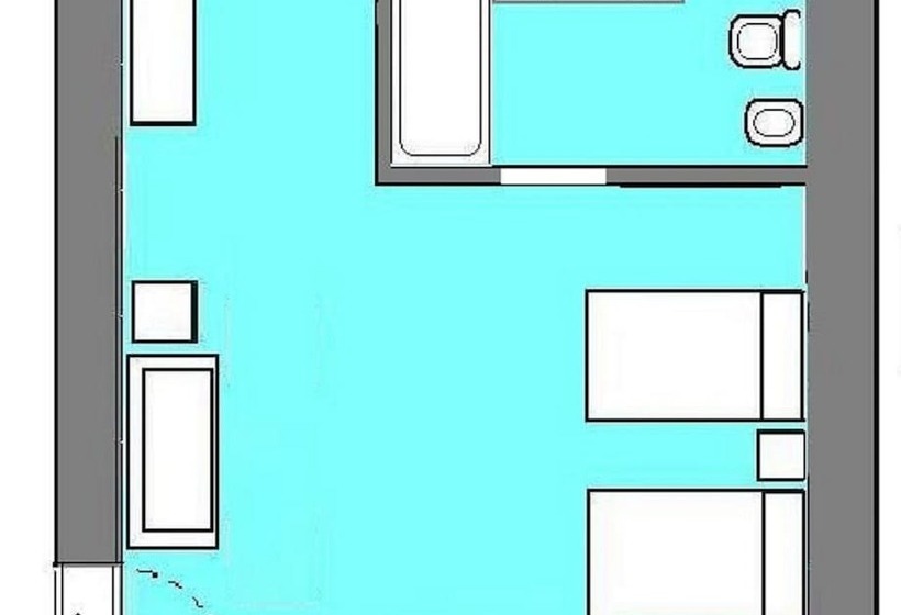 جناح مطلّ علي حمام السباحة, Quinta Do Scoto