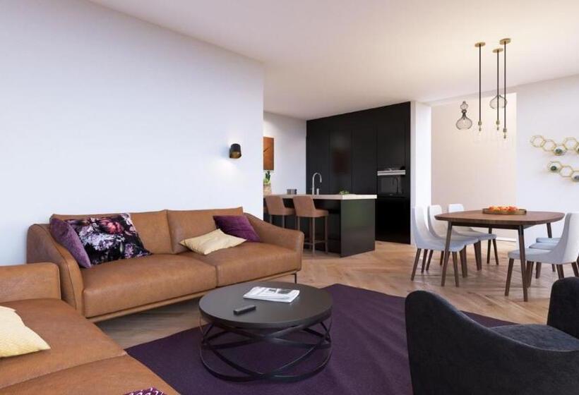 וילת דלוקס, חדר שינה 1 עם נוף לים, Dormio Resort Maastricht