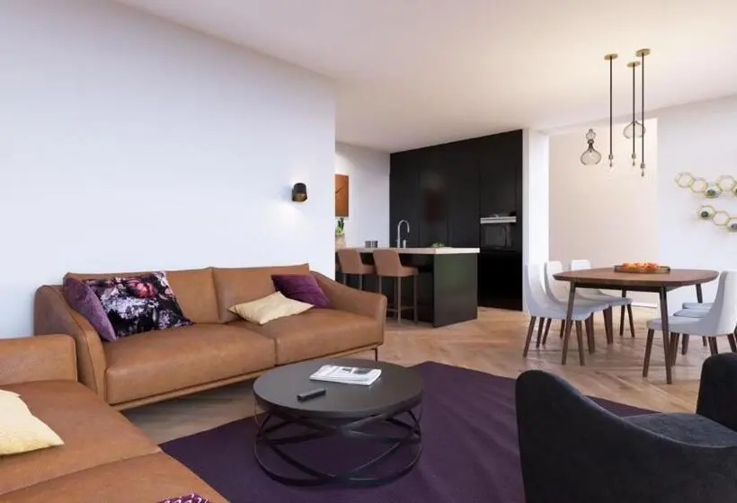 オーシャンビューのデラックス1ベッドルームビラ, Dormio Resort Maastricht