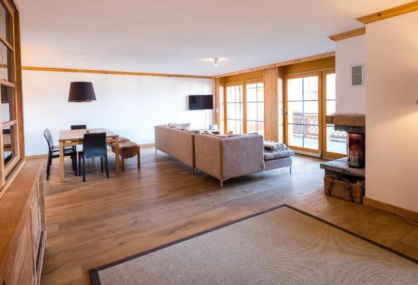 1ベッドルームのデラックスアパートメント, Les Etagnes