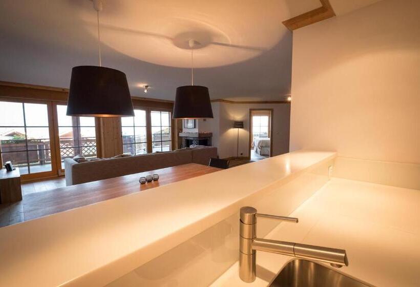 1ベッドルームのデラックスアパートメント, Les Etagnes