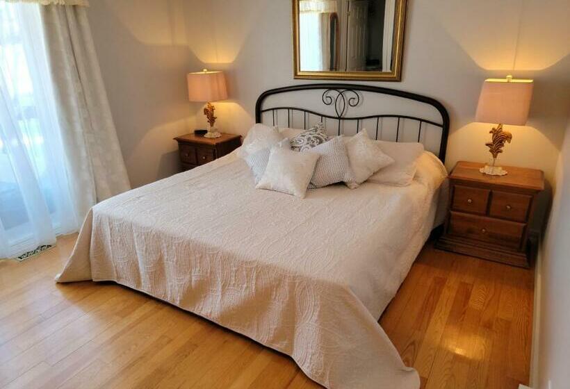 带大床的标准间, Gîte Le Grandelinois