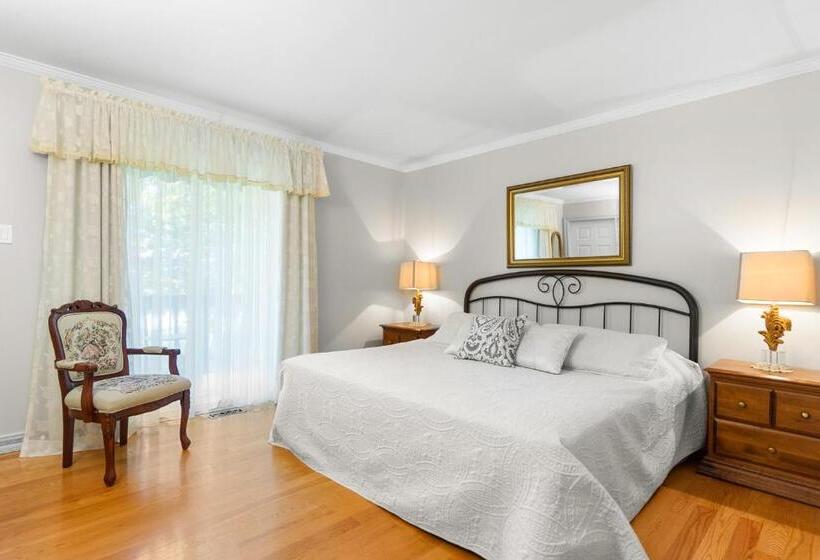 带大床的标准间, Gîte Le Grandelinois