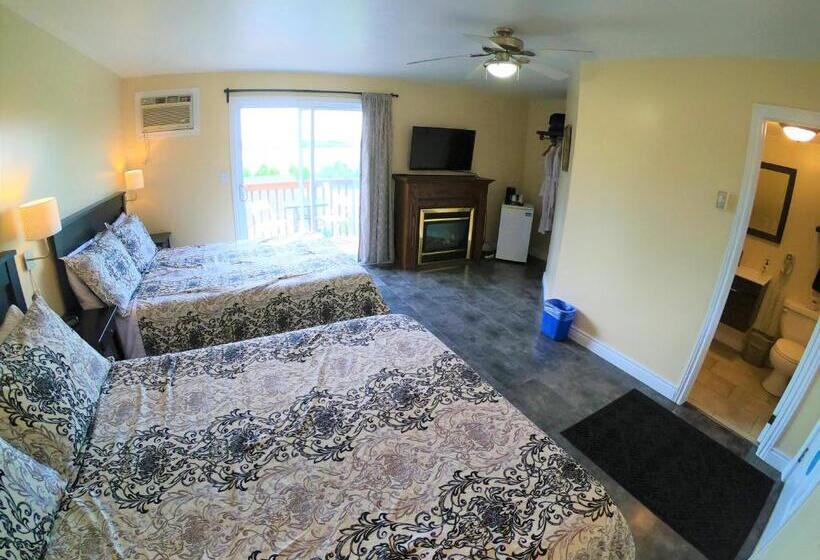 غرفة قياسية سرير ملكى, Waterview On The Bay