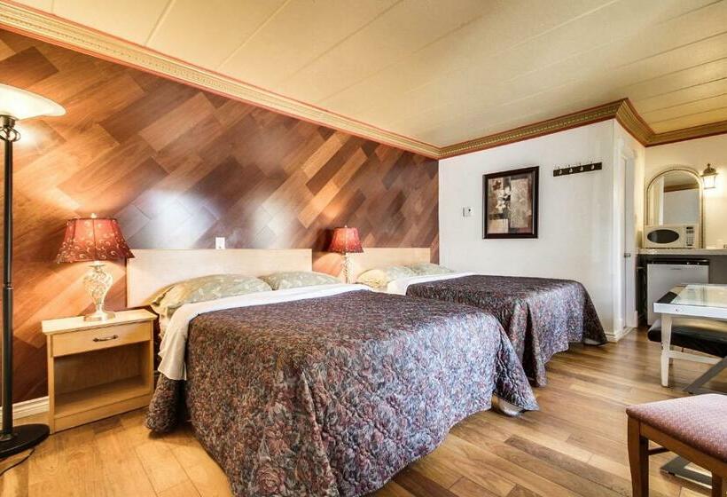 2ダブルベッドのスタンダードルーム, Motel Bellefeuille