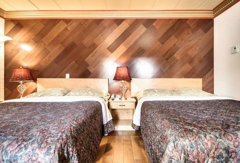 2ダブルベッドのスタンダードルーム, Motel Bellefeuille