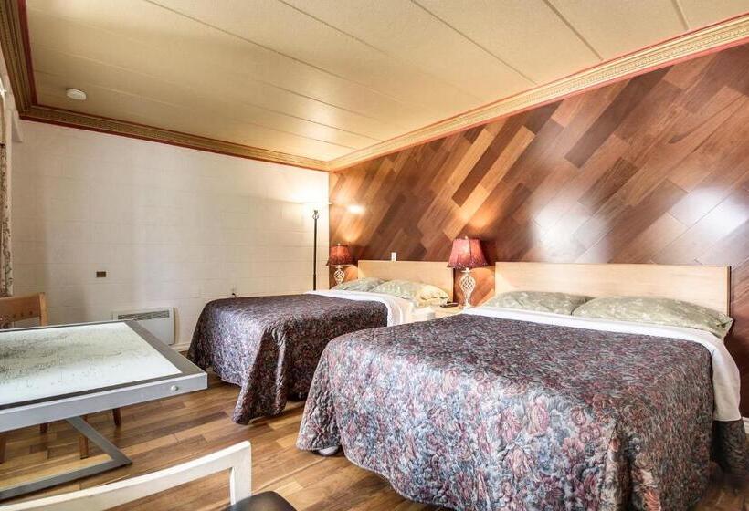 2ダブルベッドのスタンダードルーム, Motel Bellefeuille