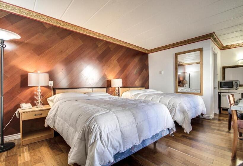 Номер Стандарт 2 Двуспальные Кровати, Motel Bellefeuille