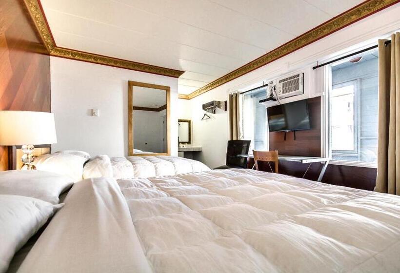 2ダブルベッドのスタンダードルーム, Motel Bellefeuille