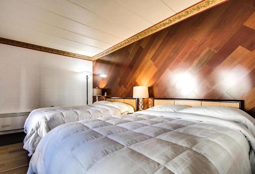 2ダブルベッドのスタンダードルーム, Motel Bellefeuille