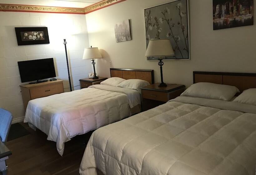 Номер Стандарт 2 Двуспальные Кровати, Motel Bellefeuille