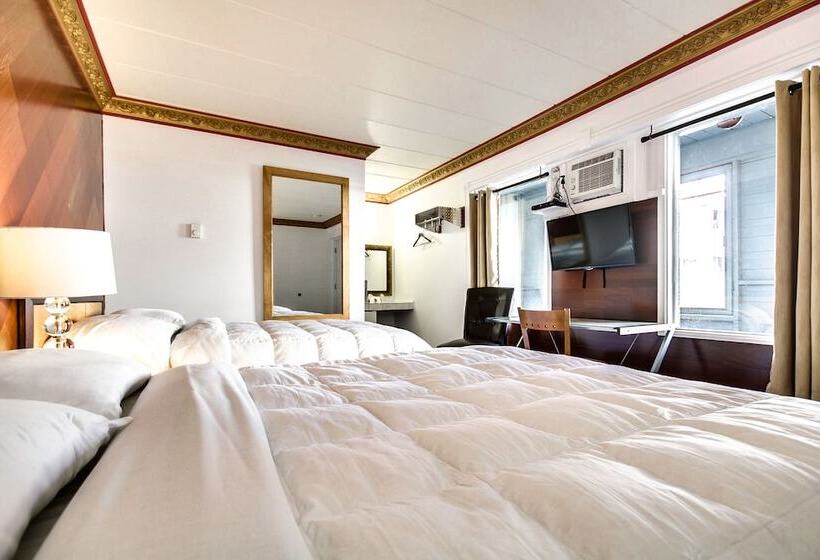 2ダブルベッドのスタンダードルーム, Motel Bellefeuille