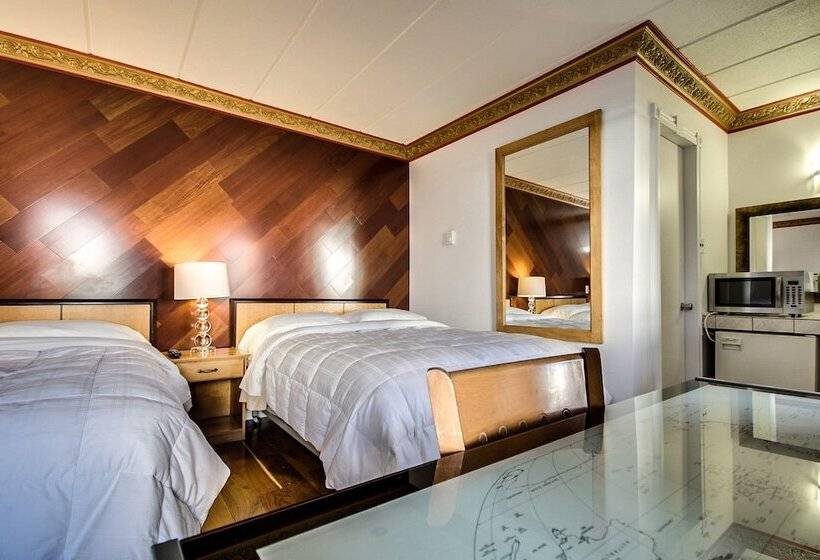 2ダブルベッドのスタンダードルーム, Motel Bellefeuille