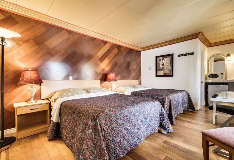 2ダブルベッドのスタンダードルーム, Motel Bellefeuille