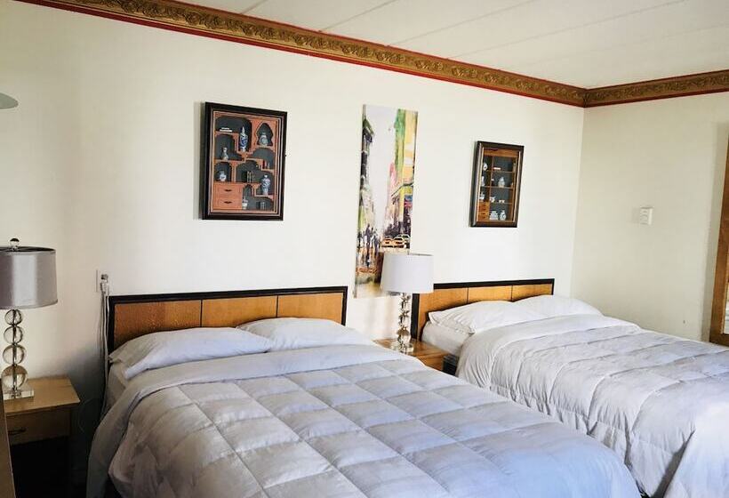 2ダブルベッドのスタンダードルーム, Motel Bellefeuille