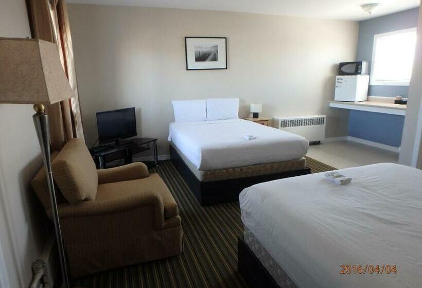 غرفه قياسيه سريرين مزدوجين, Wheel Inn Motel