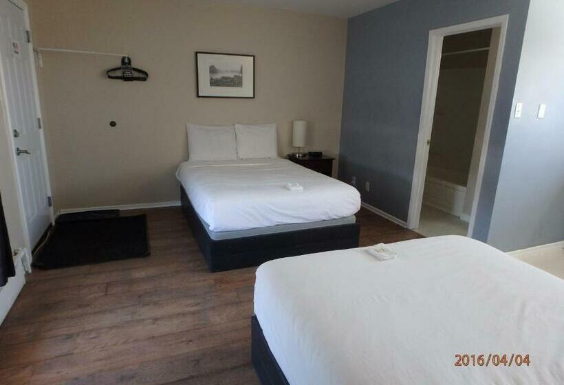 غرفه قياسيه سريرين مزدوجين, Wheel Inn Motel