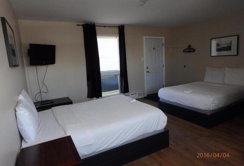 غرفه قياسيه سريرين مزدوجين, Wheel Inn Motel