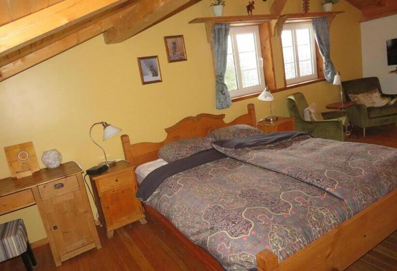 带大床的标准间, Alpenglow Bed And Breakfast