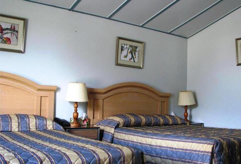 스탠다드 룸 더블 침대 2개, Motel Rideau