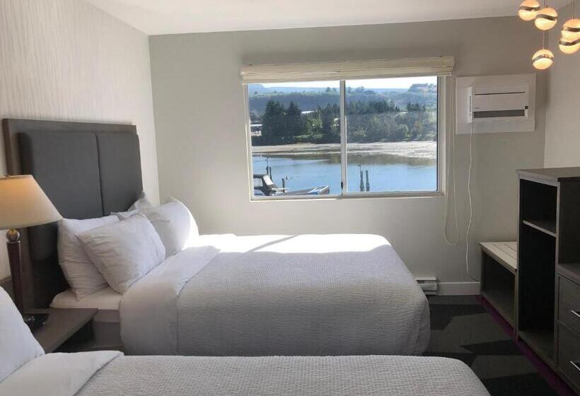 חדר סטנדרט עם מיטת קווין, The Spot At Porpoise Bay