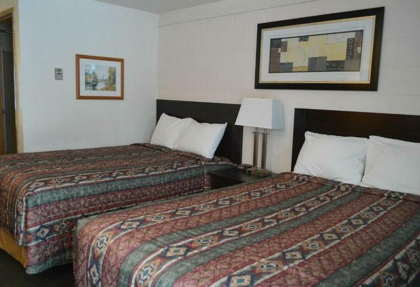 2ダブルベッドのスタンダードルーム, Western Traveller Motel