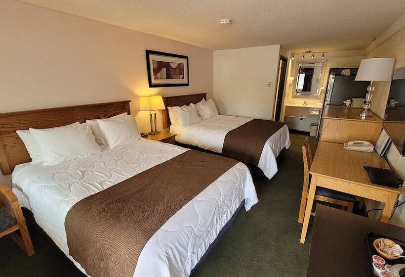 2ダブルベッドのスタンダードルーム, Western Traveller Motel