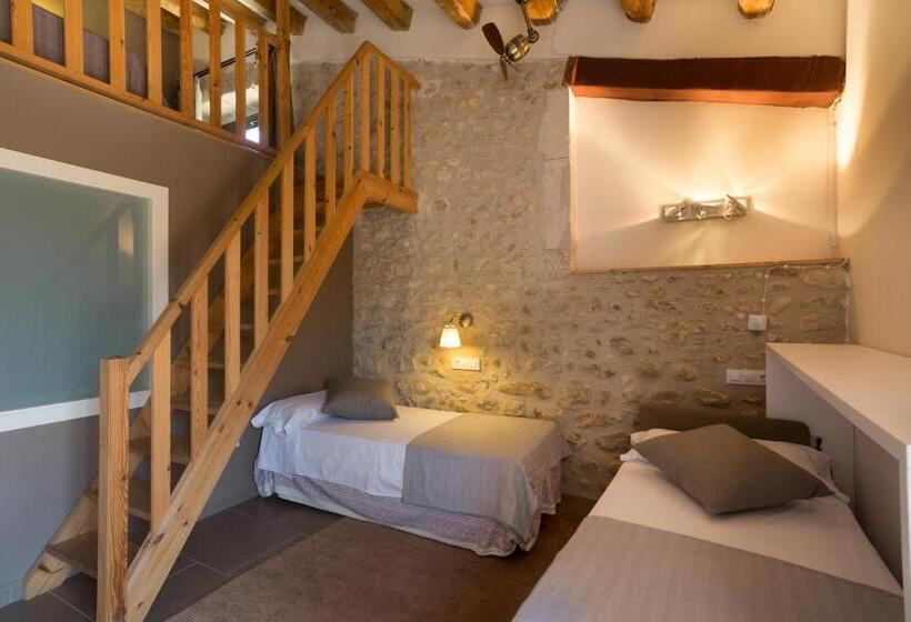 غرفة عائلية, Can Clotas Hotel Masia