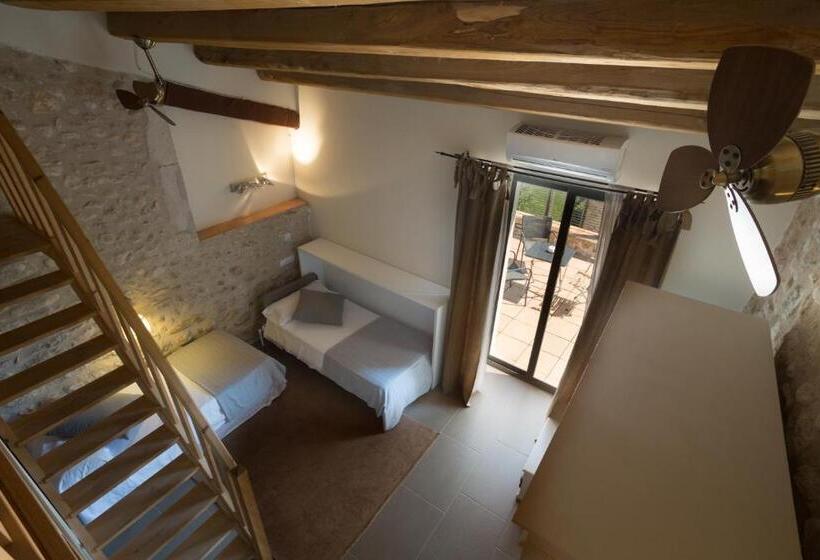 غرفة عائلية, Can Clotas Hotel Masia