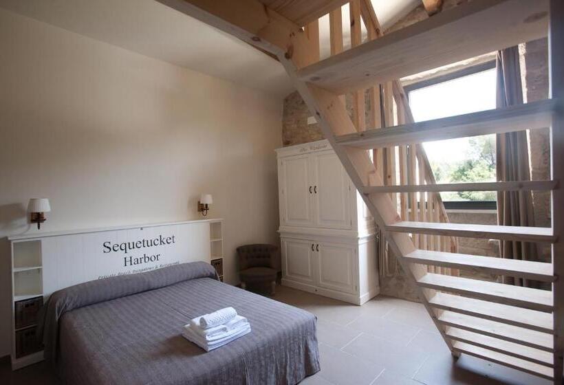 غرفة عائلية, Can Clotas Hotel Masia