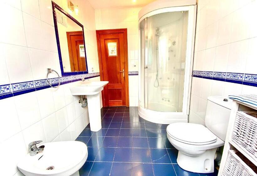 חדר משפחתי חדר אמבטיה משותף, Hostel Albergue Paradiso