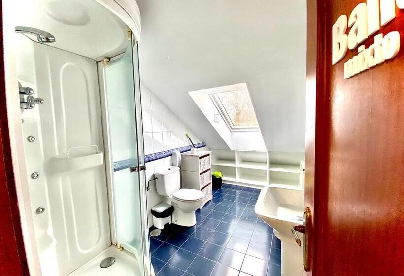 חדר משפחתי חדר אמבטיה משותף, Hostel Albergue Paradiso