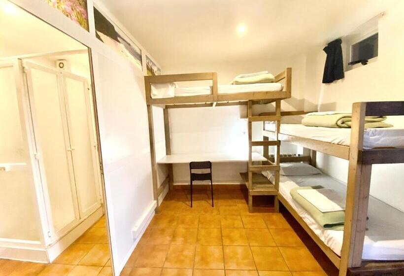 חדר סטנדרט לארבעה, Hostel Albergue Paradiso