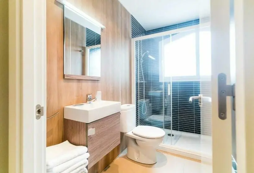 ２ベッドルームアパートメント, El Pi De Sant Just   Habitacions I Apartaments
