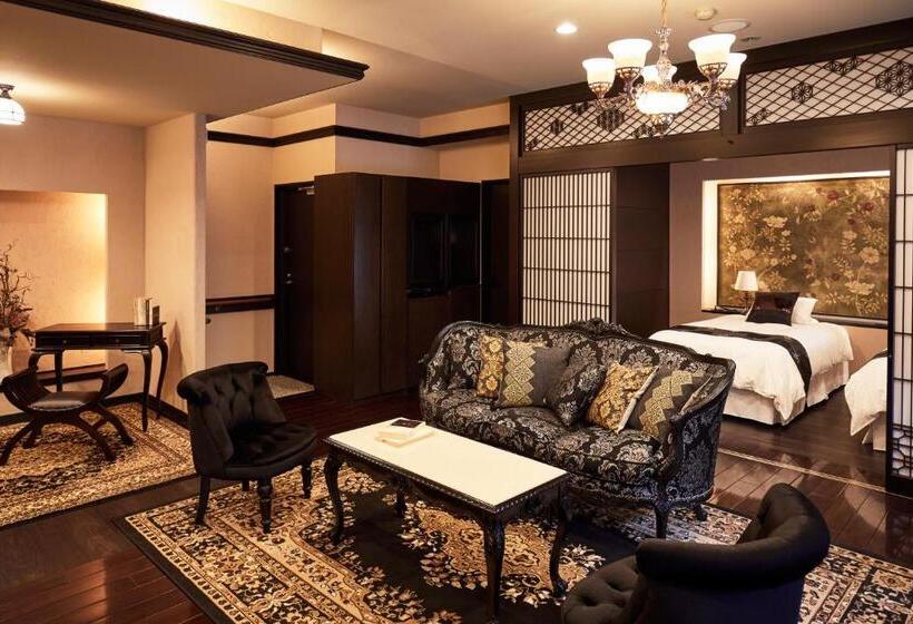 חדר דלוקס לשלושה, Tateshina Shinyu Onsen