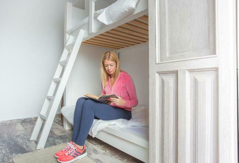 共用房间的床, La Cocotera Boutique Hostel & Coworking