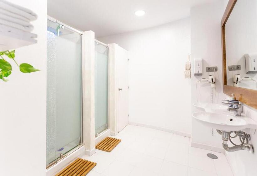 共用房间的床, La Cocotera Boutique Hostel & Coworking