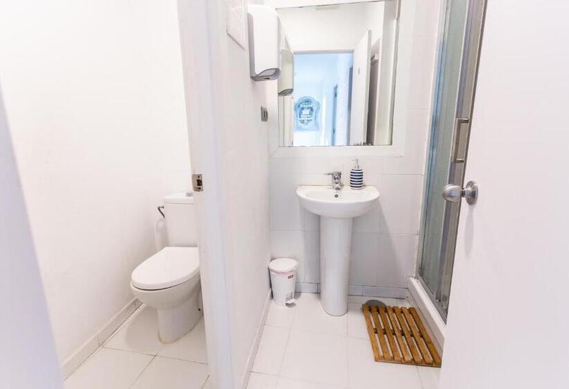 共用房间的床, La Cocotera Boutique Hostel & Coworking