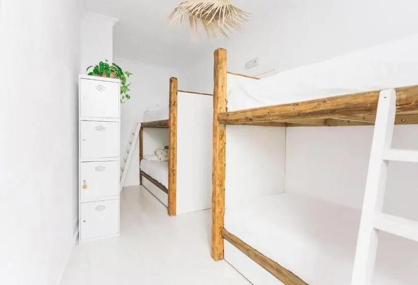 تختخواب در اتاق مشترک, La Cocotera Boutique Hostel & Coworking
