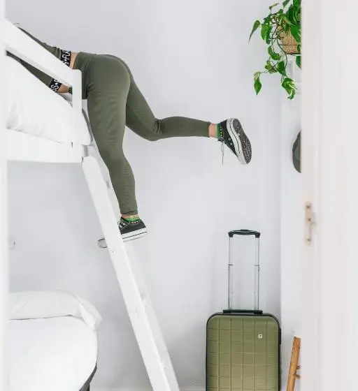اتاق استاندارد با سرویس بهداشتی مشترک, La Cocotera Boutique Hostel & Coworking