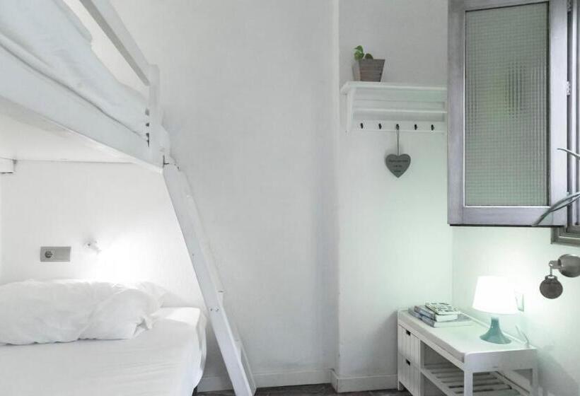 带共用浴室的标准房间, La Cocotera Boutique Hostel & Coworking