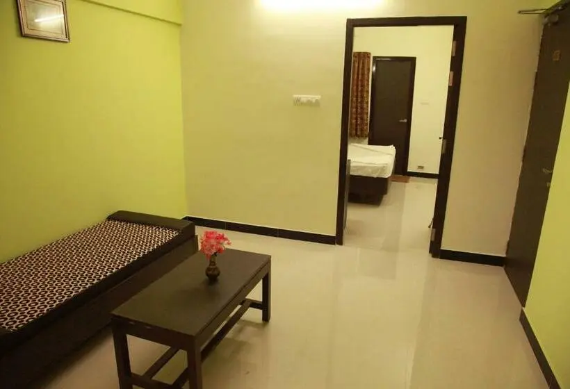 Deluxe-sviitti, Jeyam Residency, Kumbakonam