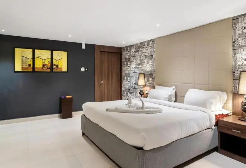 اتاق لوکس با چشم‌انداز شهر, Niranjana Hotel Bodhgaya