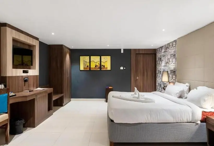 اتاق لوکس با چشم‌انداز شهر, Niranjana Hotel Bodhgaya