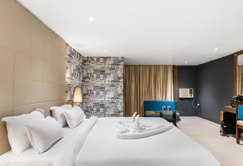 اتاق لوکس با چشم‌انداز شهر, Niranjana Hotel Bodhgaya