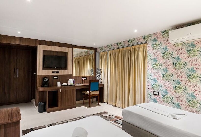 חדר דלוקס נוף לעיר, Niranjana Hotel Bodhgaya