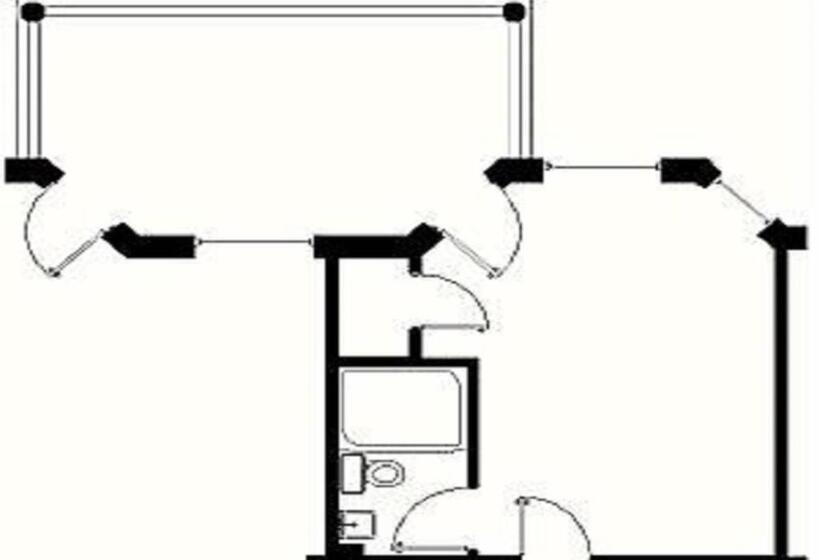 Номер Deluxe с Балконом, Inn At 835 Boutique