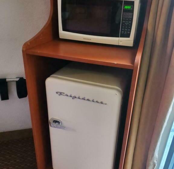 带大床的标准间, Americana Inn Motel