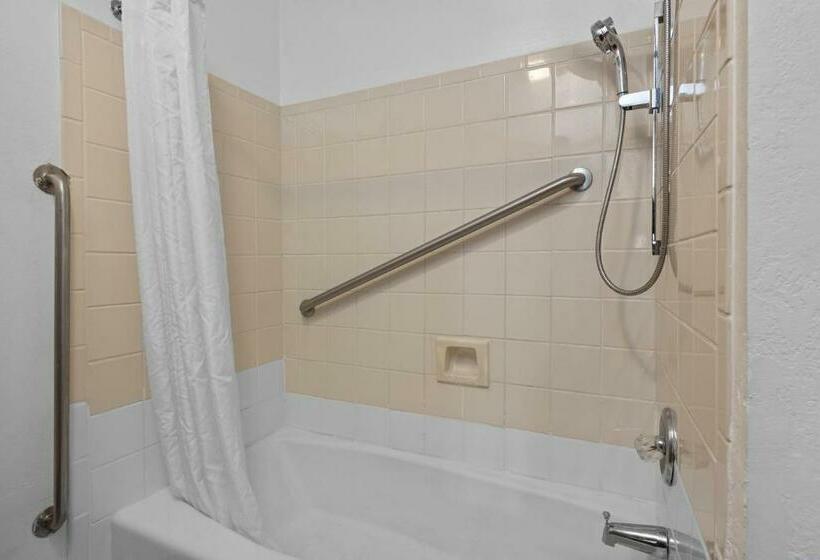 带大床的标准间, Americana Inn Motel